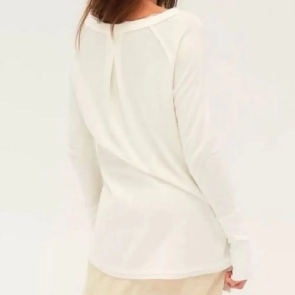 Free People Snowy Thermal slouchy top